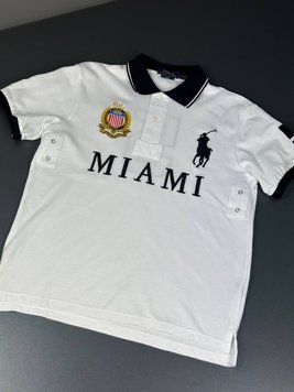 Футболка Polo Ralph Lauren Maiami White 1738 1738 фото
