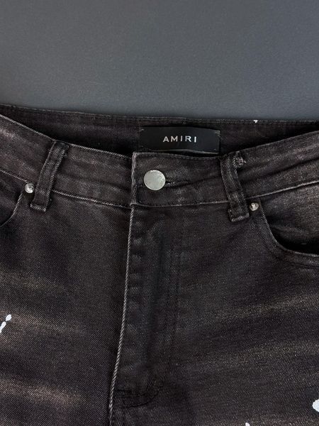 Джинси Amiri Black стрази 0545 0545 фото