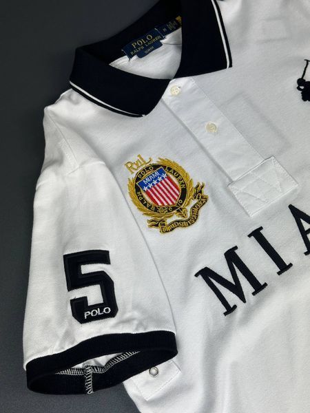 Футболка Polo Ralph Lauren Maiami White 1738 1738 фото