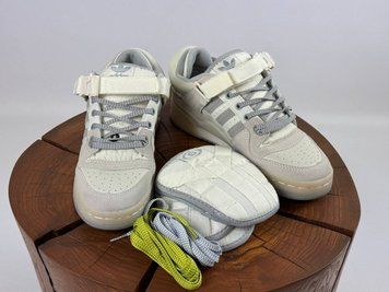 Кросівки Adidas Forum x Bad Bunny Grey 0100 0100 фото