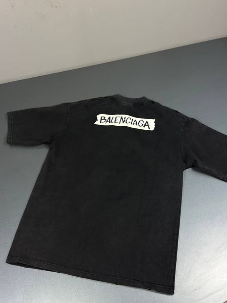 Футболка Balenciaga Black 1789 1789 фото