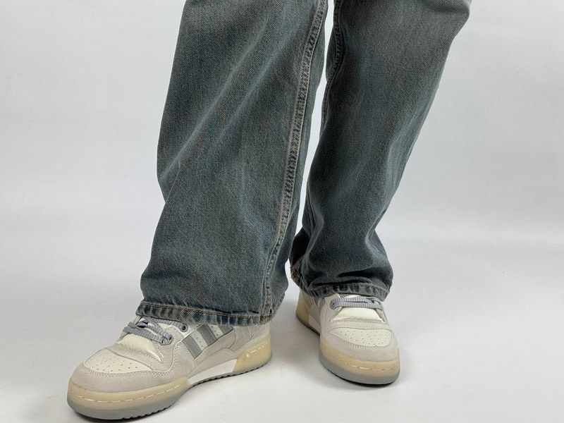 Кросівки Adidas Forum x Bad Bunny Grey 0100 0100 фото