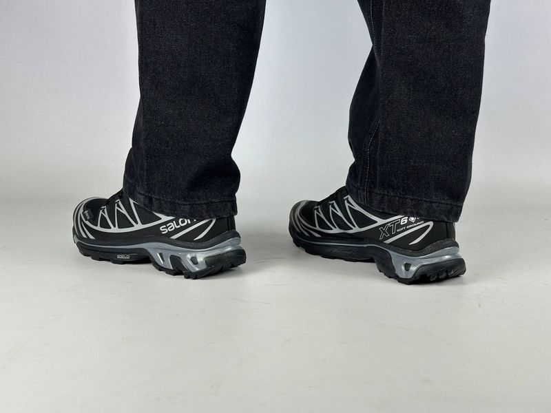 Кросівки Salomon XT-6 Black Silver термо, водовідштовхуючі 1211 1211 фото