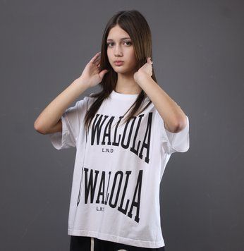 Футболка Mowalola L.N.D white 1142 1142 фото