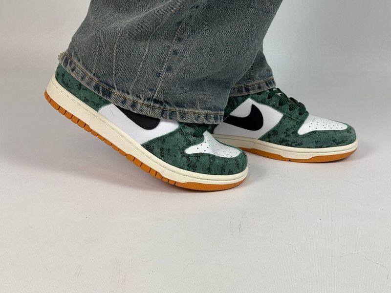 Кросівки Nike Dunk Low Green Snake 0150 0150 фото