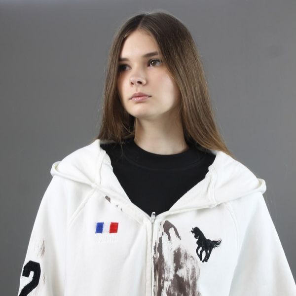 Зіп Balenciaga WHITE 1011 1011 фото