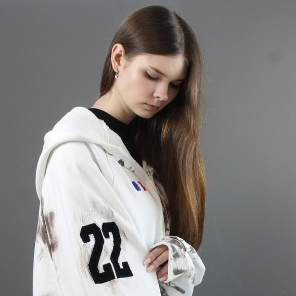 Зіп Balenciaga WHITE 1011 1011 фото
