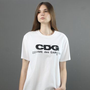 Футболка Comme des Garsons білий 0826 0826 фото