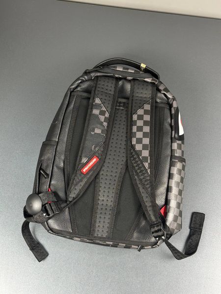 Рюкзак Sprayground White Black Red 1752 1752 фото