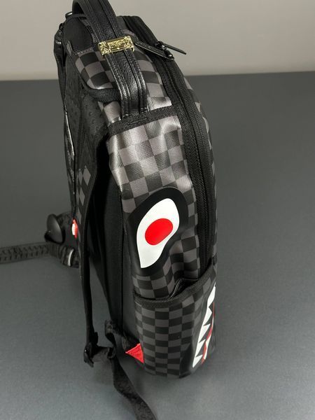 Рюкзак Sprayground White Black Red 1752 1752 фото