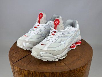 Кросівки Nike Supreme Shox white 0243 0243 фото