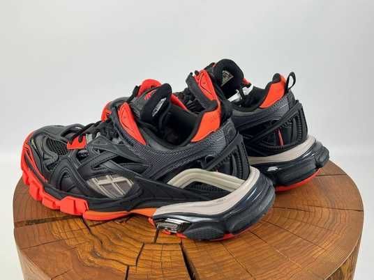 Купить Кросівки Balenciaga Track 2 Dark Grey Orange 0572