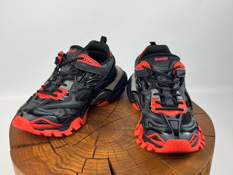 Кросівки Balenciaga Track 2 Dark Grey Orange 0572 0572 фото