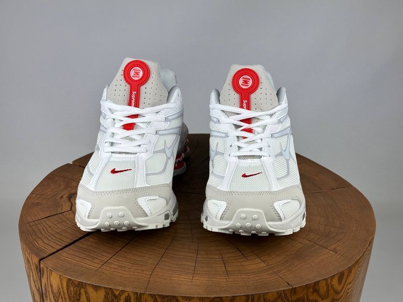 Кросівки Nike Supreme Shox white 0243 0243 фото