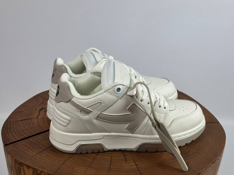 Кросівки Off-White Out Of Office White Beige 0006 0006 фото