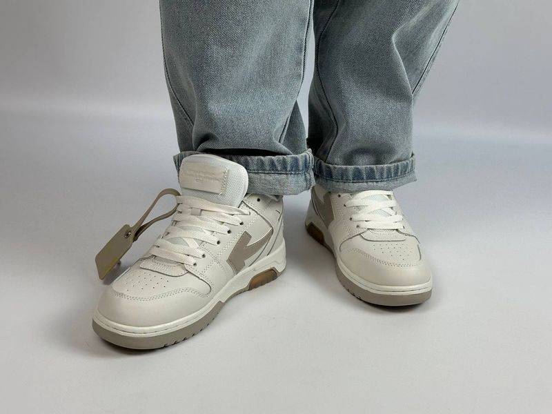 Кросівки Off-White Out Of Office White Beige 0006 0006 фото