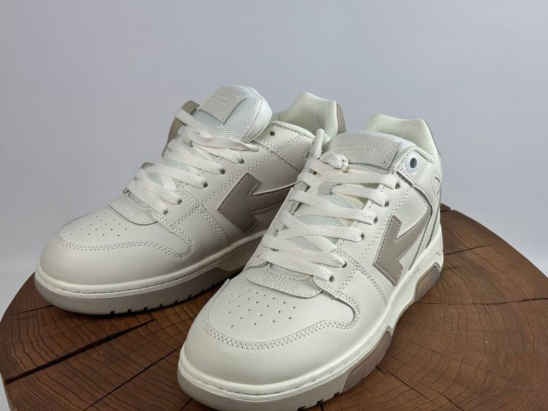 Кросівки Off-White Out Of Office White Beige 0006 0006 фото