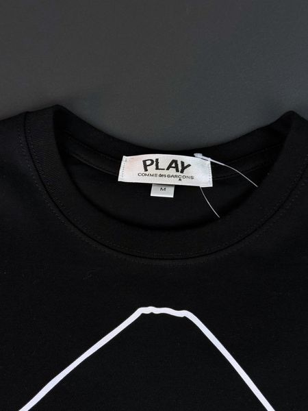 Футболка Comme des Garsons Play Black 1453 1453 фото