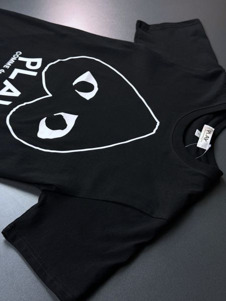 Футболка Comme des Garsons Play Black 1453 1453 фото