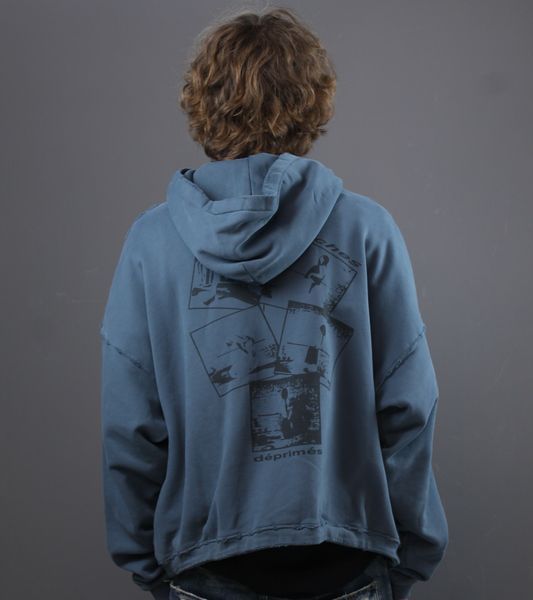 Худі ERD Faded Blue School Days 1030 1030 фото