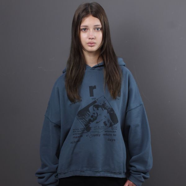 Худі ERD Faded Blue School Days 1030 1030 фото