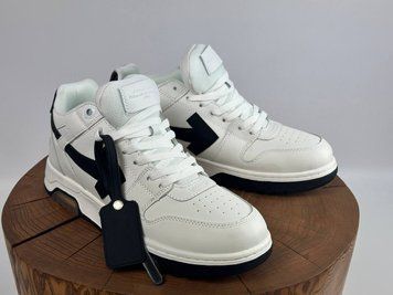 Кросівки Off-White Out Of Office White Black 0224 0224 фото