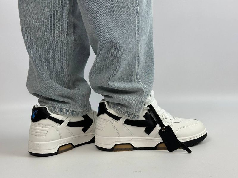 Кросівки Off-White Out Of Office White Black 0224 0224 фото