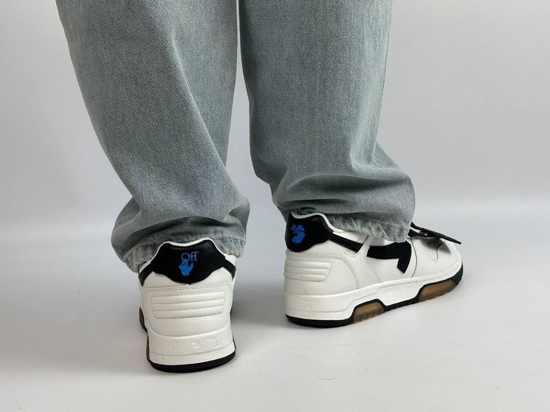 Кросівки Off-White Out Of Office White Black 0224 0224 фото