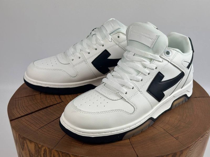 Кросівки Off-White Out Of Office White Black 0224 0224 фото