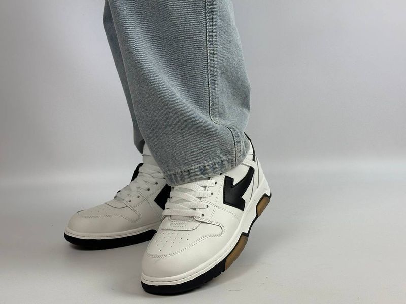Кросівки Off-White Out Of Office White Black 0224 0224 фото