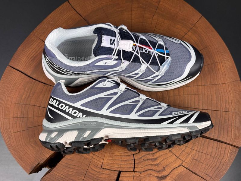 Кросівки Salomon XT-6 Grisaille / Blue Nights 1426 1426 фото