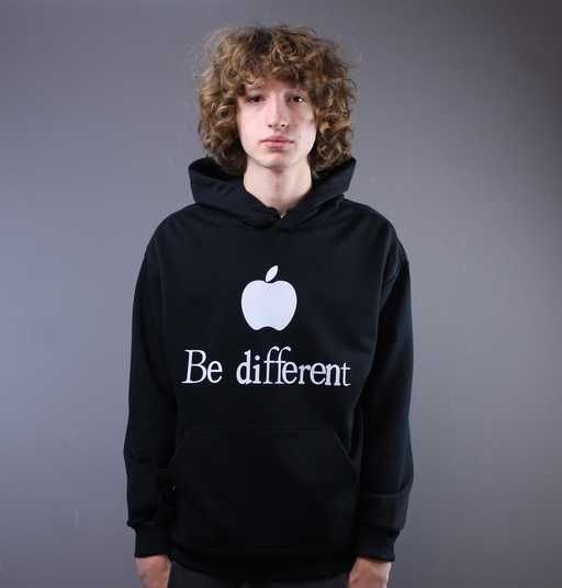 Купить Худі Balenciaga Be different Black 1343