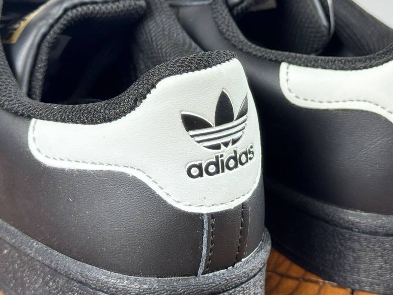 Кросівки Adidas SUPERSTAR Black (кільце) 0302 0302 фото