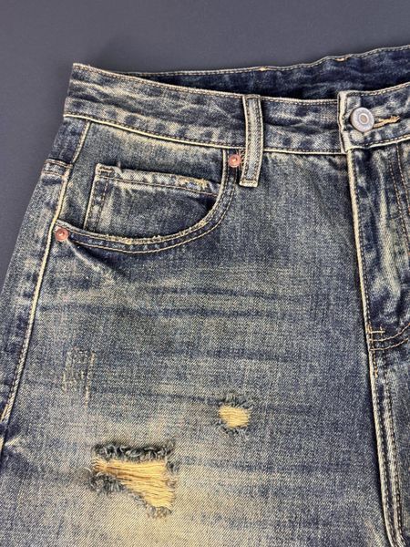Шорти Jeans рвані блакитні 1360 1360 фото