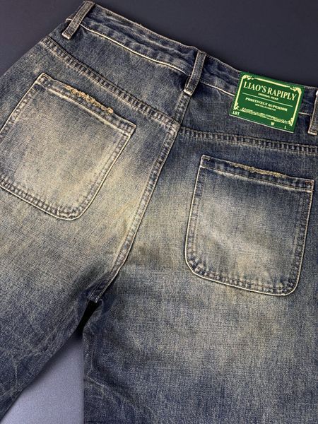 Шорти Jeans рвані блакитні 1360 1360 фото