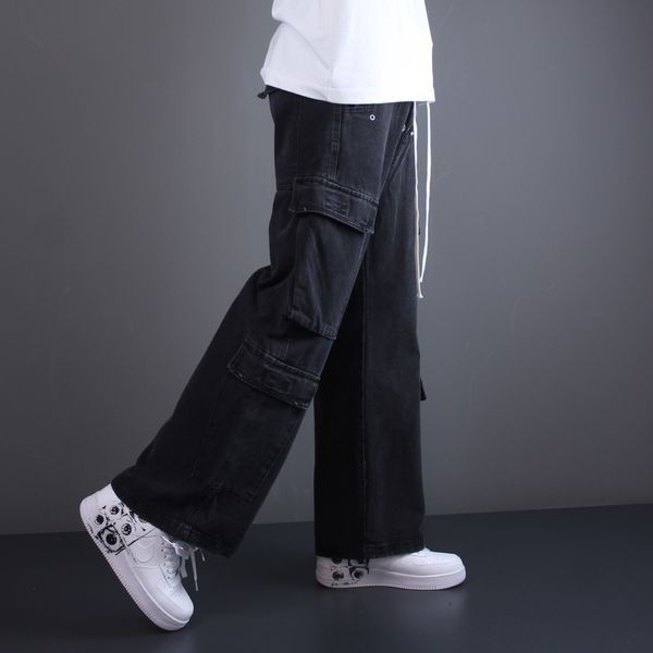 Джинси Rick Owens Cargo чорний 0988 0988 фото