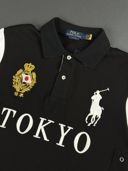 Футболка Polo Ralph Lauren Tokyo Black 1605 1605 фото