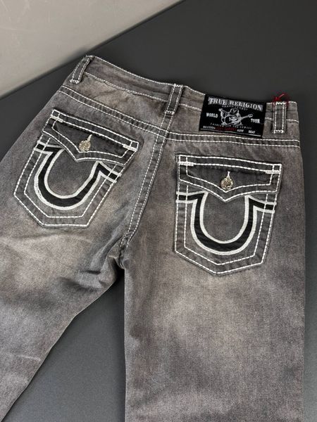 Джинси True Religion (біла нитка) grey 1362 1362 фото