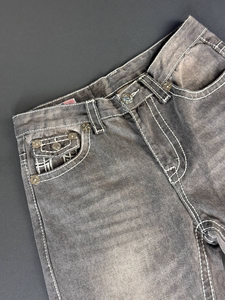 Джинси True Religion (біла нитка) grey 1362 1362 фото