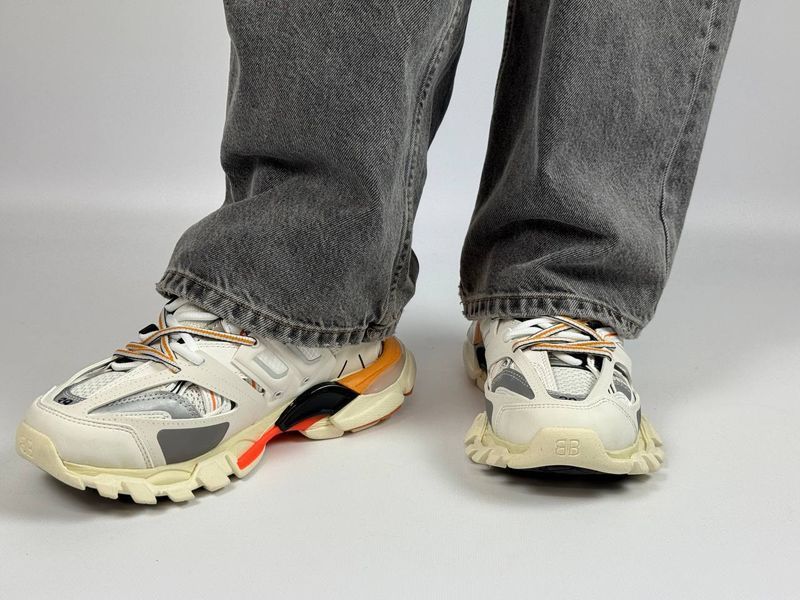 Кросівки Balenciaga Track Beige Orange 0611 0611 фото
