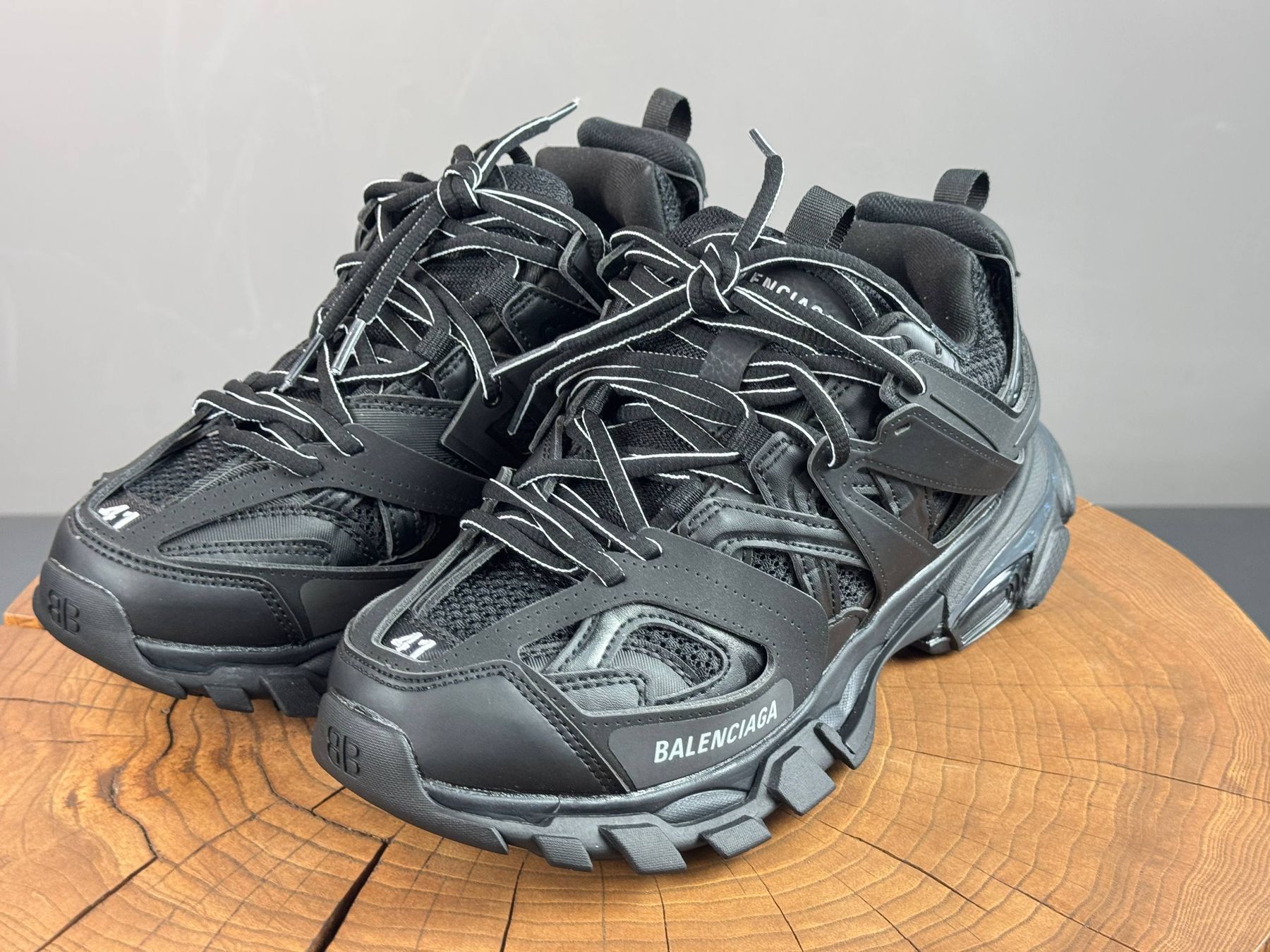 スニーカー balenciaga track Купить Кросівки Balenciaga Track Black 0041