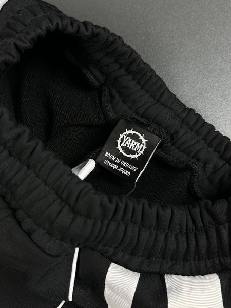 Спортивні штани Yarm Skate Raw Black 1764 1764 фото