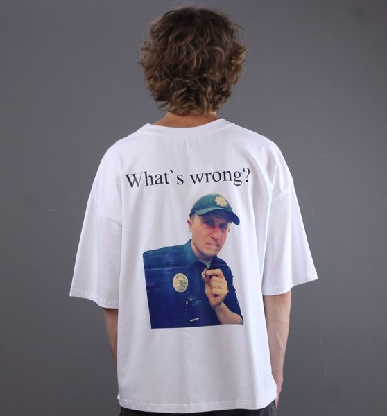 Футболка Whats Wrong білий 0177 0177 фото