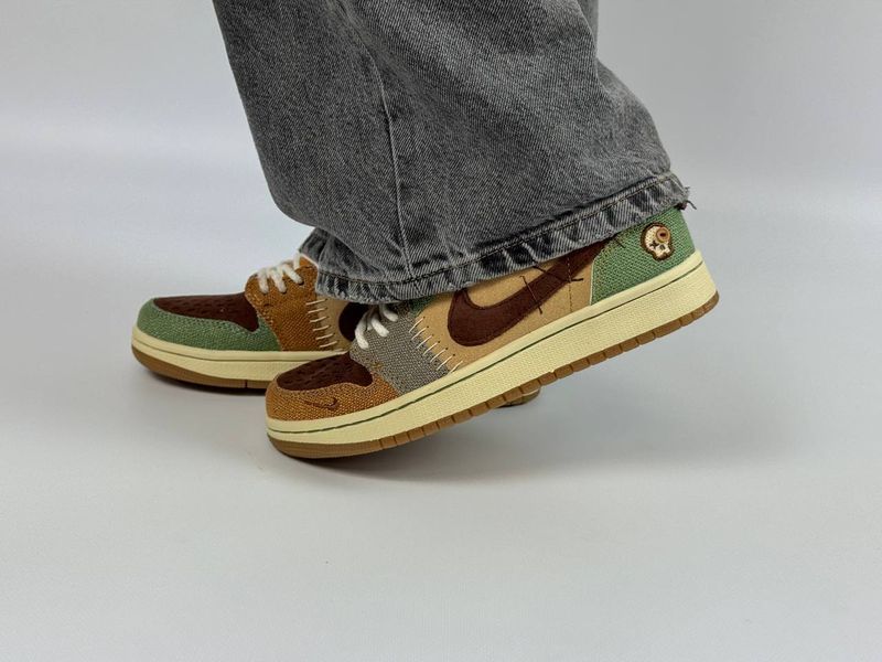 Кросівки Jordan 1 Retro Low OG Zion Williamson Voodoo 0226 фото