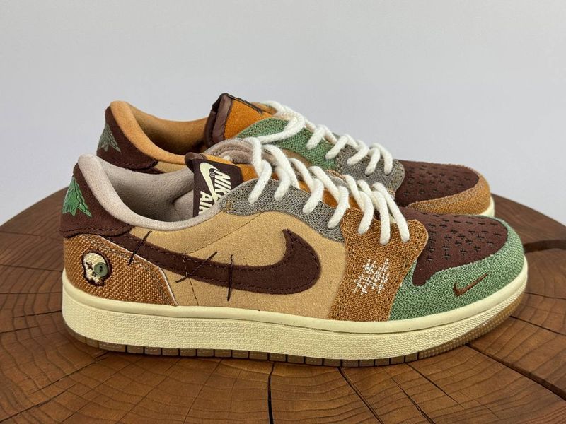 Кросівки Jordan 1 Retro Low OG Zion Williamson Voodoo 0226 фото