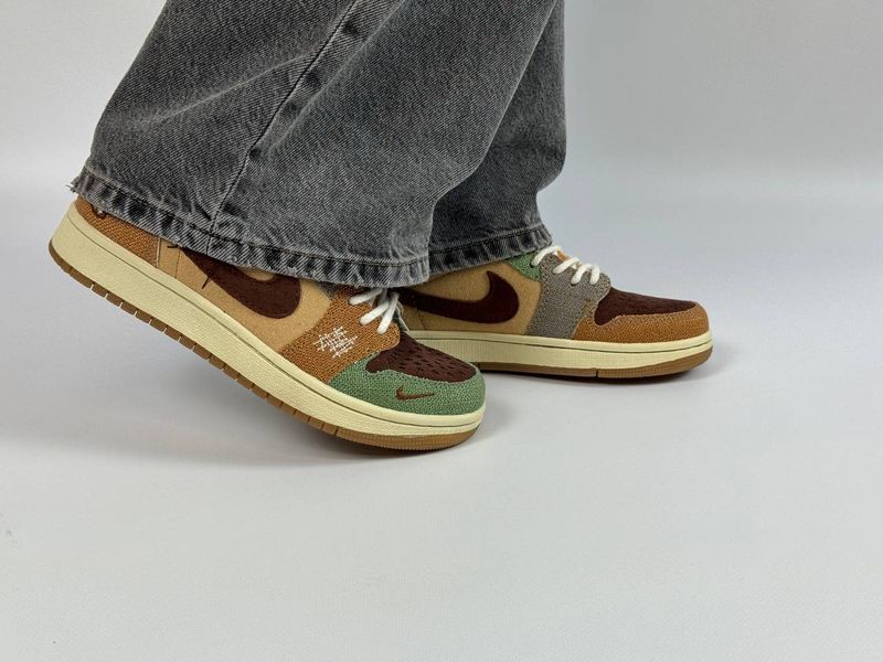 Кросівки Jordan 1 Retro Low OG Zion Williamson Voodoo 0226 фото