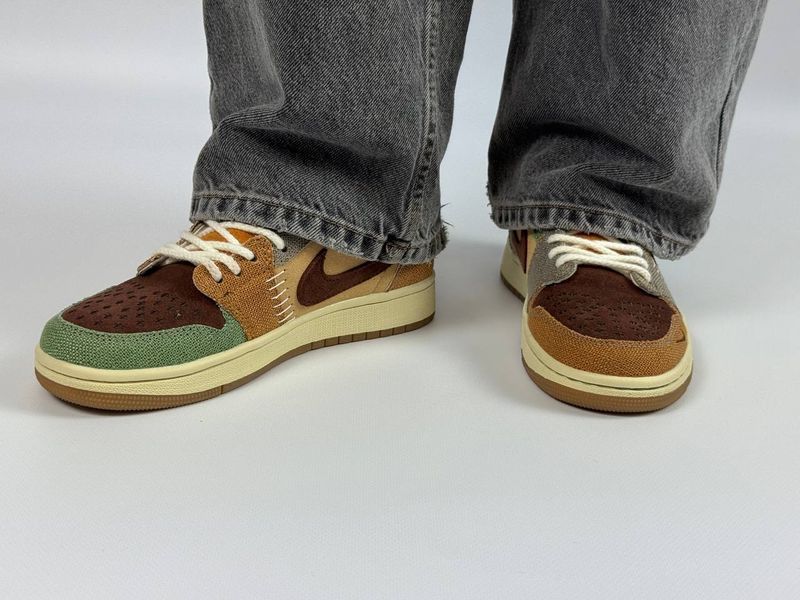 Кросівки Jordan 1 Retro Low OG Zion Williamson Voodoo 0226 фото