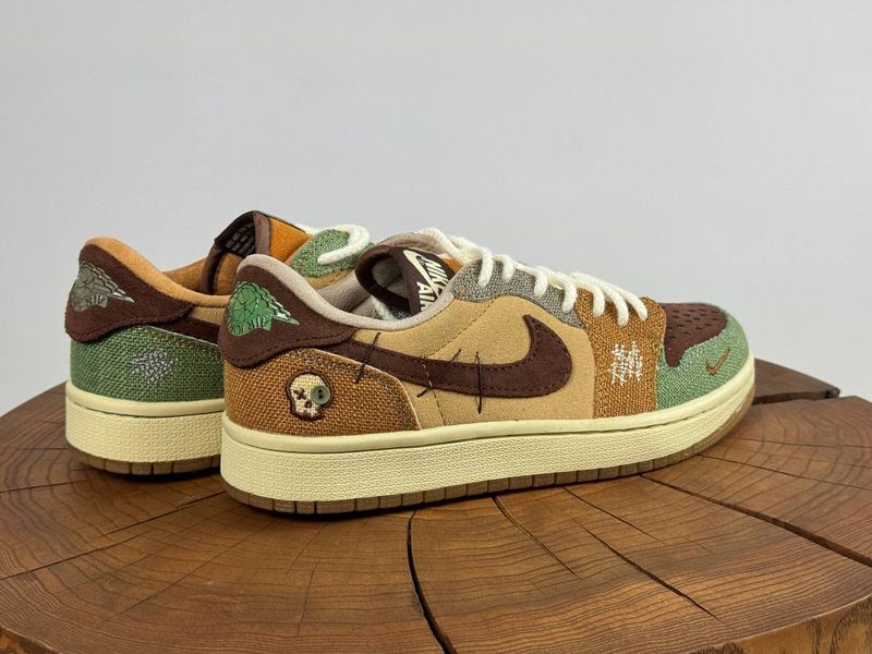 Кросівки Jordan 1 Retro Low OG Zion Williamson Voodoo 0226 фото