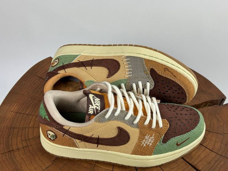 Кросівки Jordan 1 Retro Low OG Zion Williamson Voodoo 0226 фото