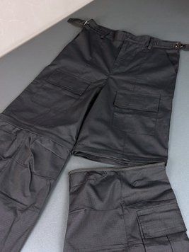 Джинси Cargo Black 1230 1230 фото